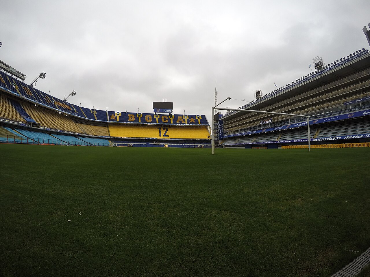 Interior de La Bombonera